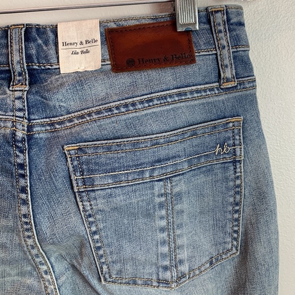 Henry & Belle Lila Belle Monaco Style Flare Jeans NEW! - Picture 6 of 7